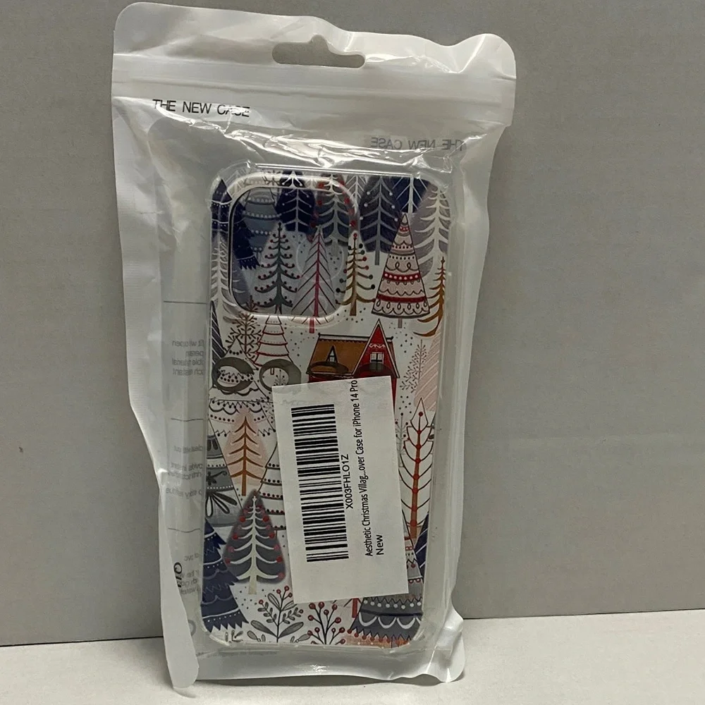 Festive iPhone 14 Pro‎ Holiday Tree Phone Case NWT